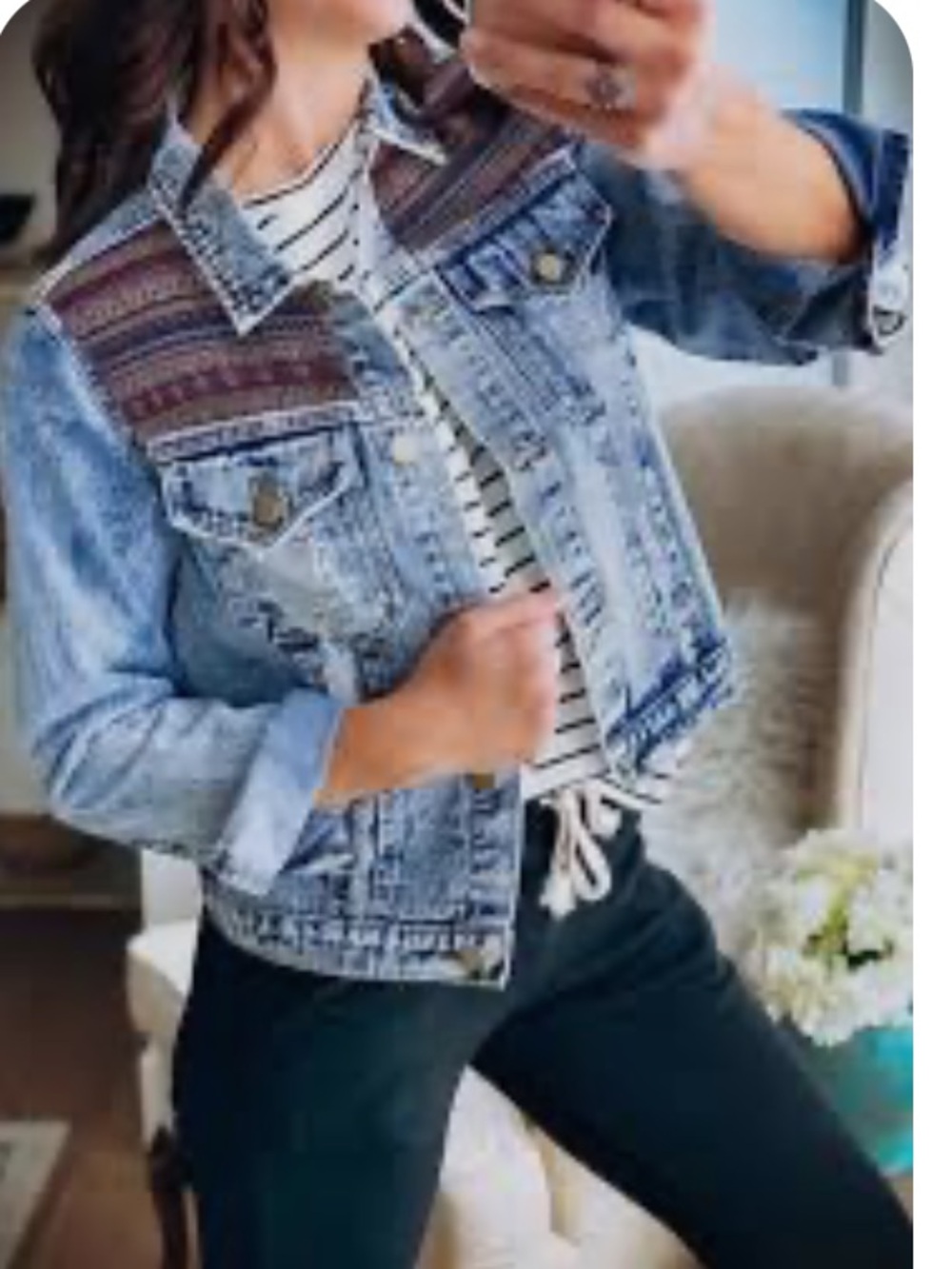 Carmar Light Blue Denim Jacket - Washed Blue